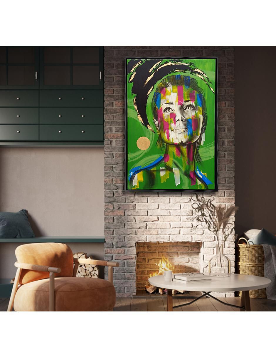 Cuadro decorativo Rostro 9