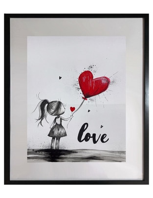 Pintura Love técnica acrílico Milleniart