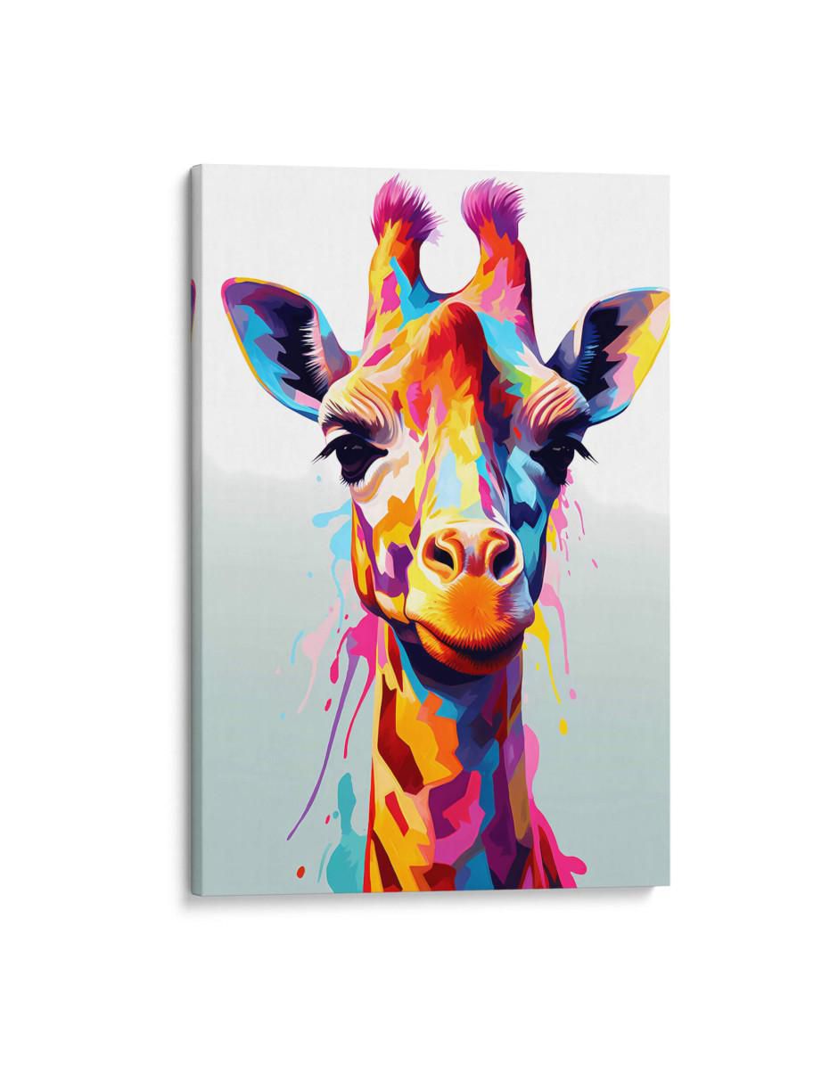 Cuadro decorativo Canvas Lab La irafa
