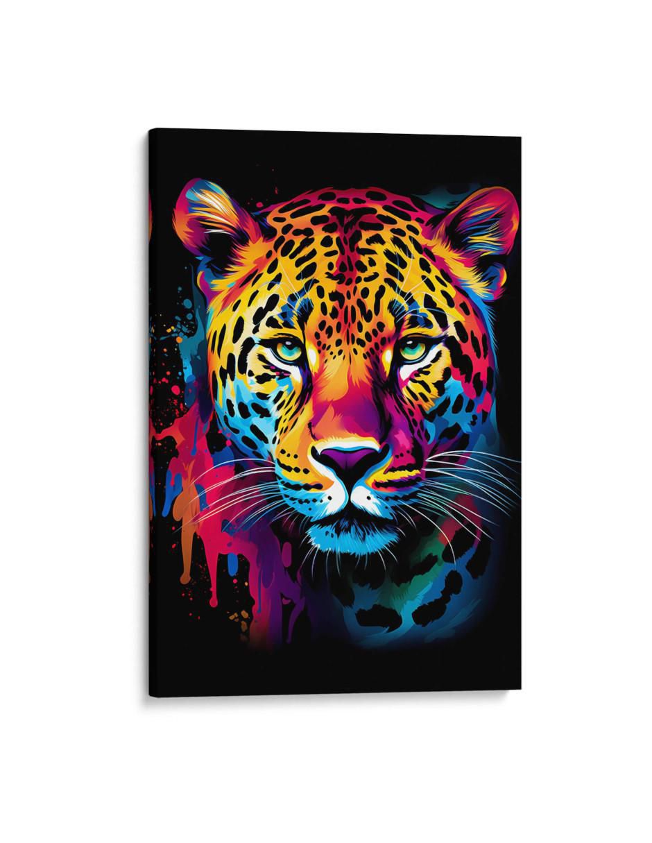 Cuadro decorativo Canvas Lab Jaguar