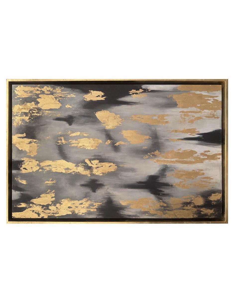 Pintura Gold Parade técnica mixta Pintura Gold Parade técnica mixta
