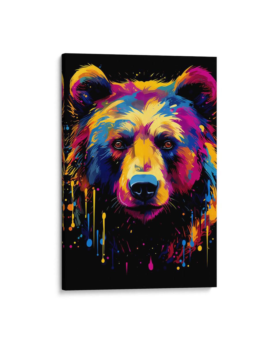 Cuadro decorativo Canvas Lab Oso