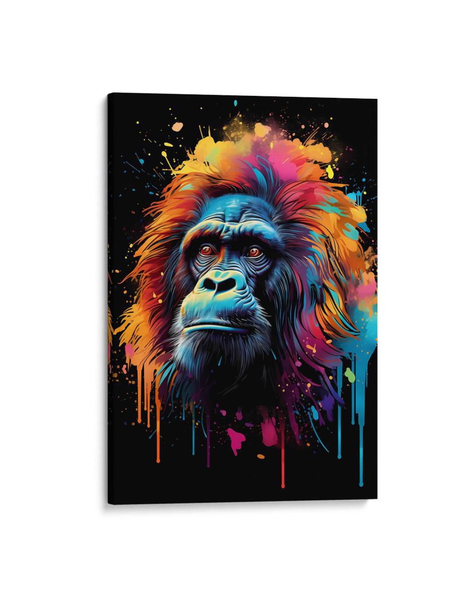Cuadro decorativo Canvas Lab Orangután