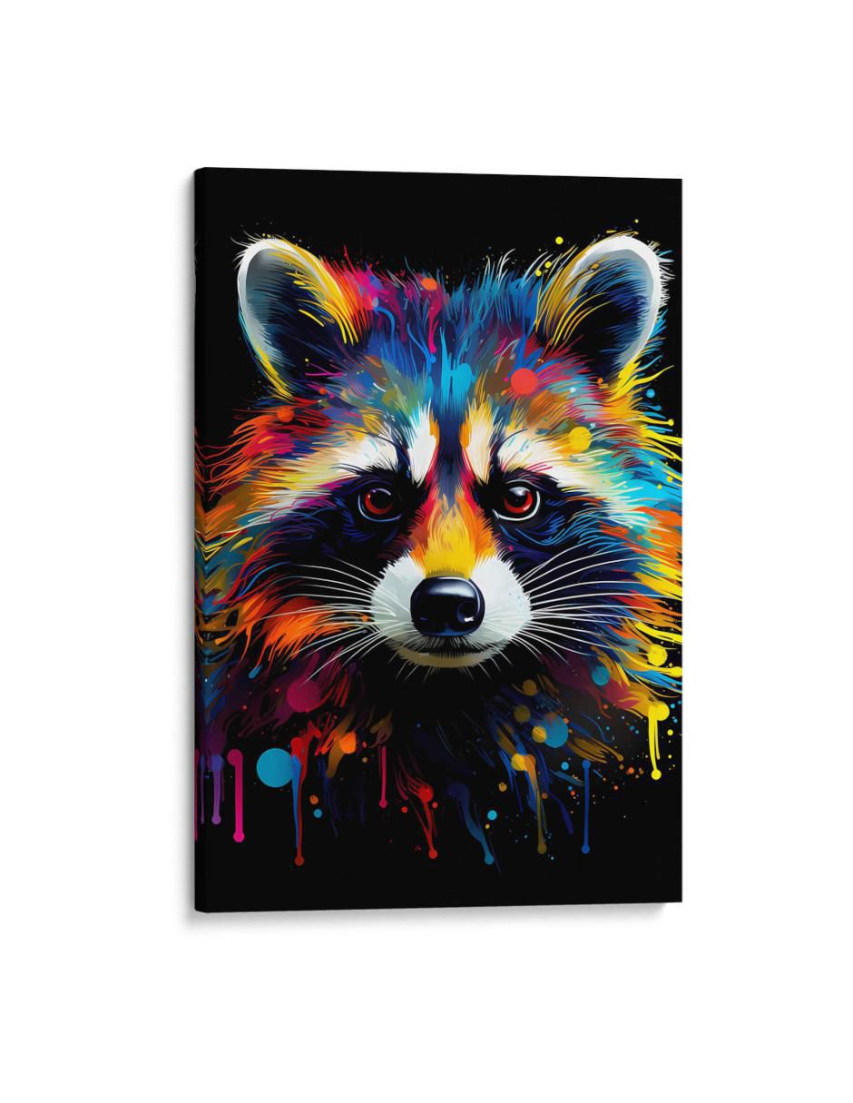 Cuadro decorativo Mapache 1