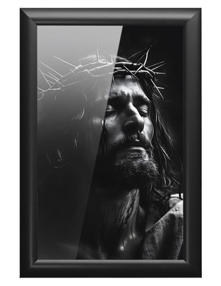 Cuadro decorativo Pixelarte Religión