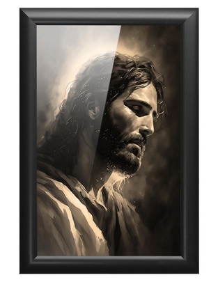 Cuadro decorativo Pixelarte Religión