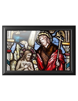 Cuadro decorativo Pixelarte Religión