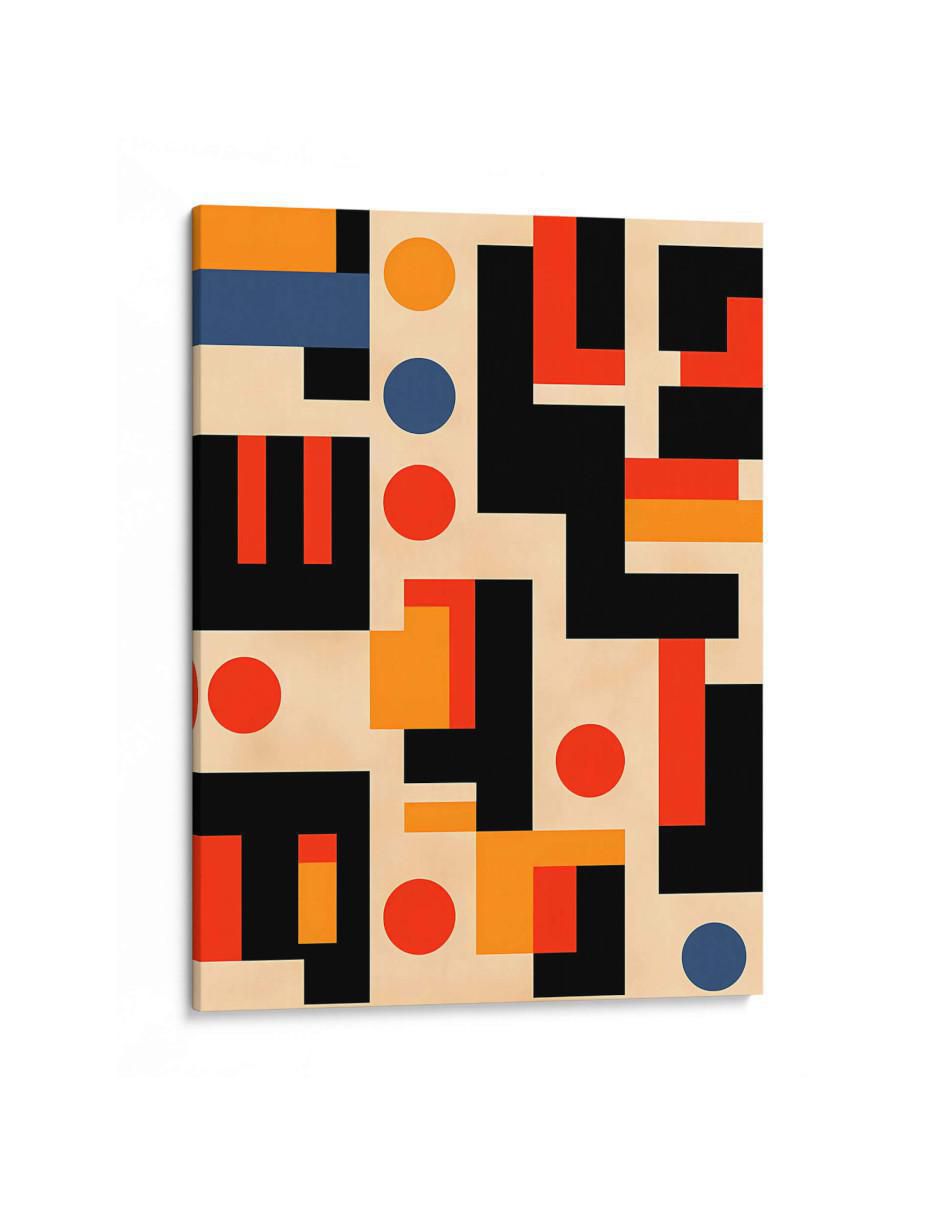 Cuadro decorativo Canvas Lab Geometría armónica V