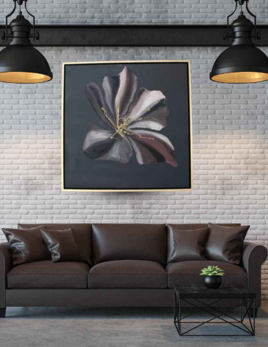 Cuadro decorativo Ecléctico Flor de medianoche