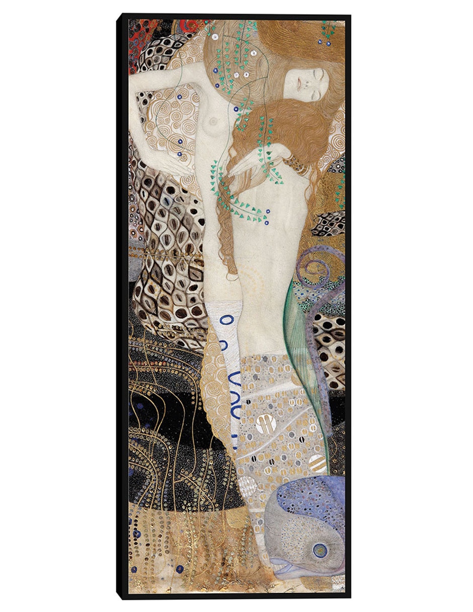 Cuadro decorativo Novias (serpientes de agua I) (1904) técnica mixta Formas Cuadro decorativo Novias (serpientes de agua I) (1904) técnica mixta Formas