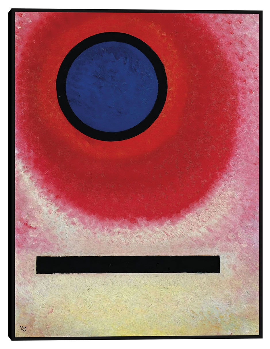 Cuadro decorativo Círculo azul II (1925) técnica mixta Colores
