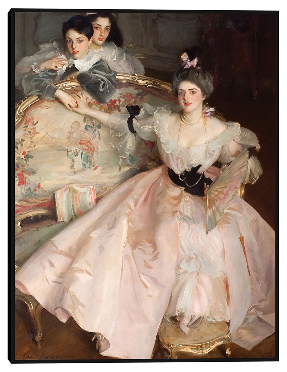 Cuadro decorativo La señora Carl Meyer y sus hijos (1896) técnica mixta Colores Cuadro decorativo La señora Carl Meyer y sus hijos (1896) técnica mixta Colores