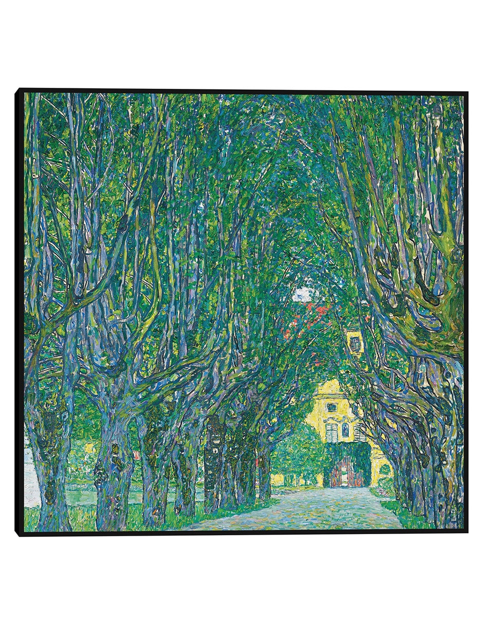 Cuadro decorativo Avenida al castillo de Kammer (1912) técnica mixta Caminos Cuadro decorativo Avenida al castillo de Kammer (1912) técnica mixta Caminos