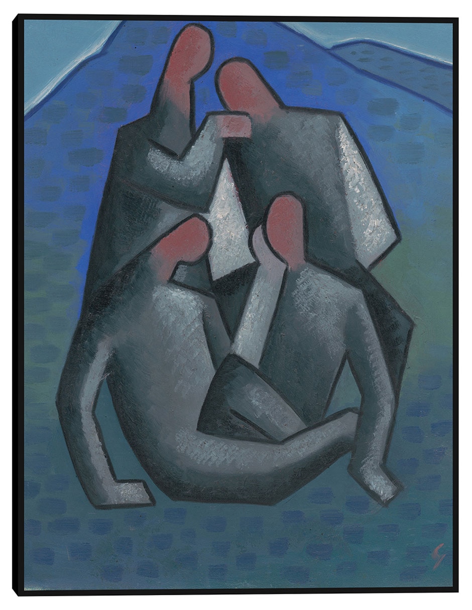 Cuadro decorativo Ladrones (1932-1933) técnica mixta Gente Cuadro decorativo Ladrones (1932-1933) técnica mixta Gente