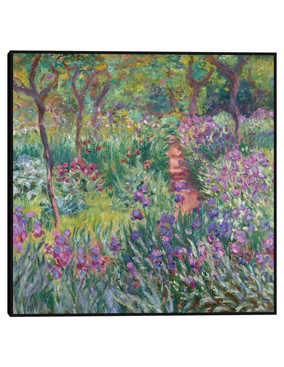 Cuadro decorativo El Jardín del Artista En Giverny 1900 técnica mixta 1