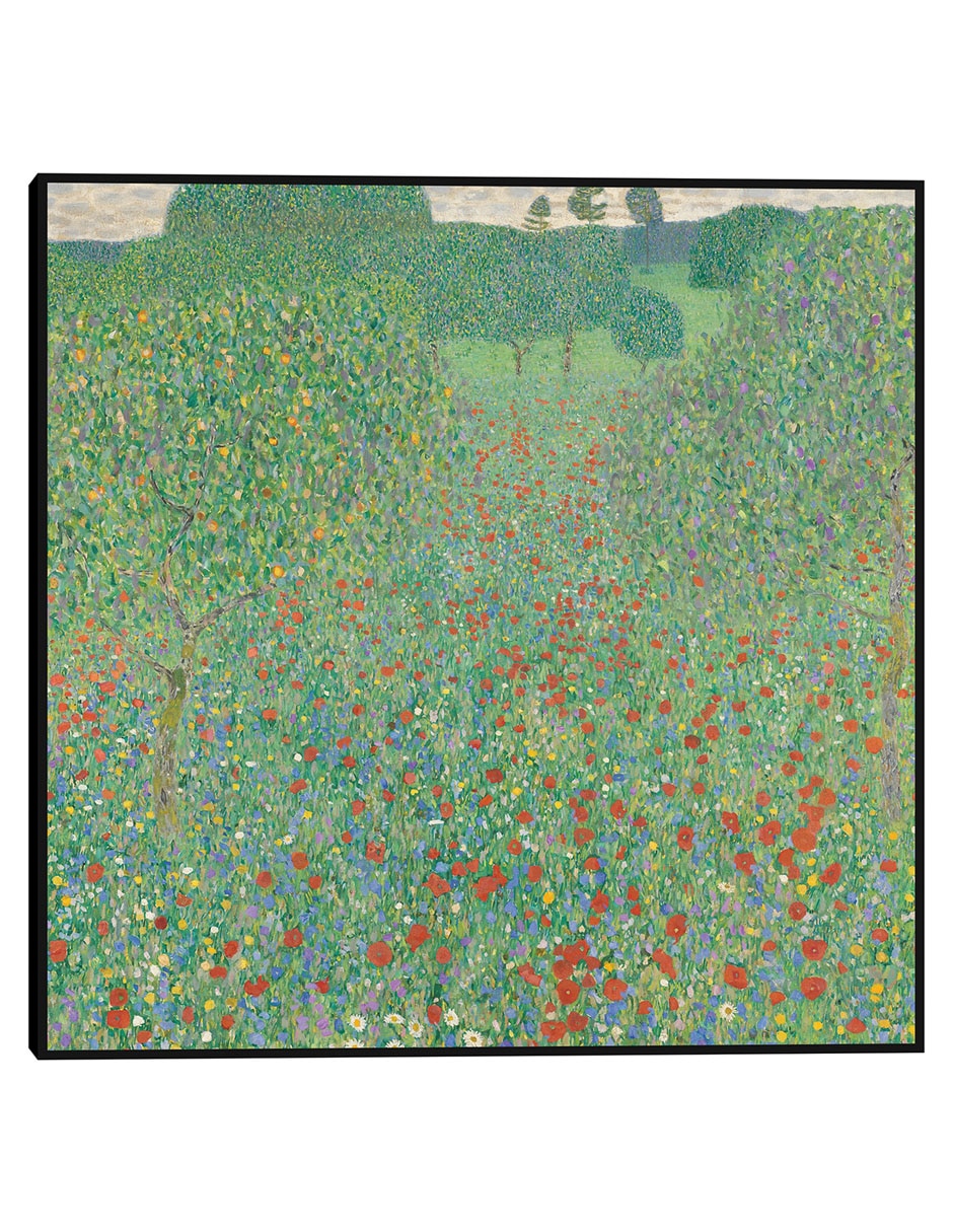Cuadro decorativo Prado de amapolas en flor (1907) técnica mixta Colores Cuadro decorativo Prado de amapolas en flor (1907) técnica mixta Colores