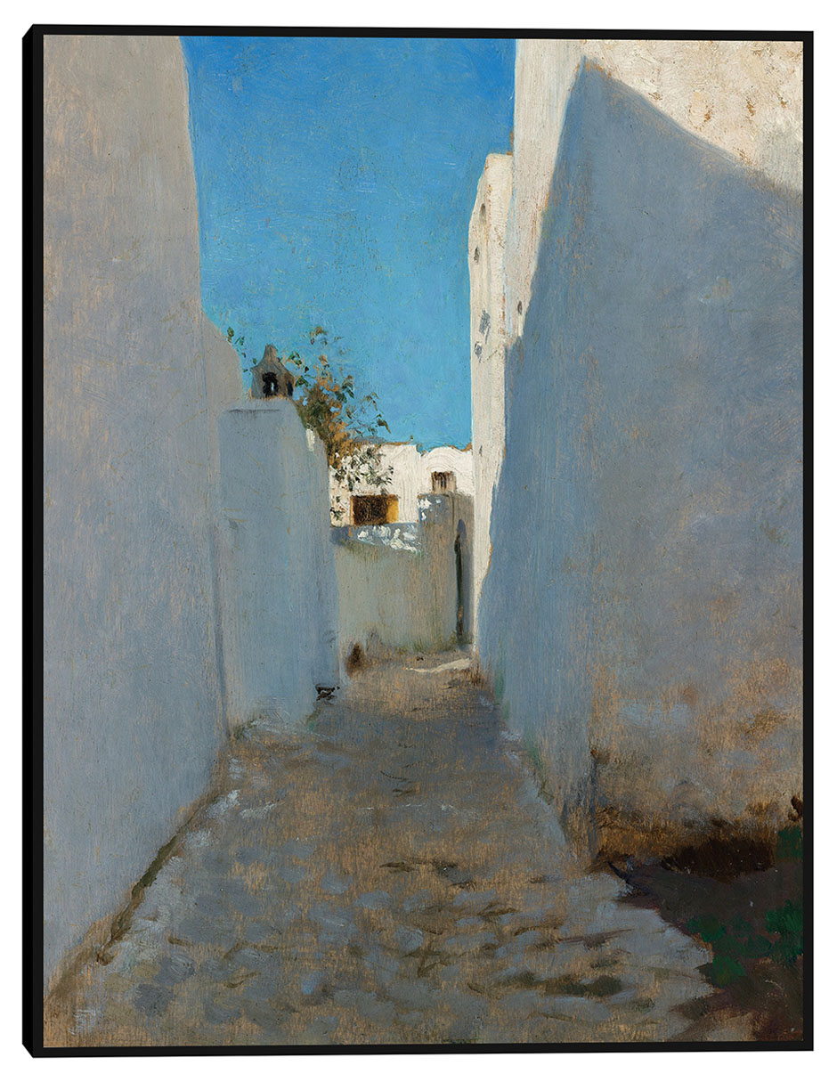 Cuadro decorativo Una escena callejera marroquí (1879-1880) técnica mixta Colores