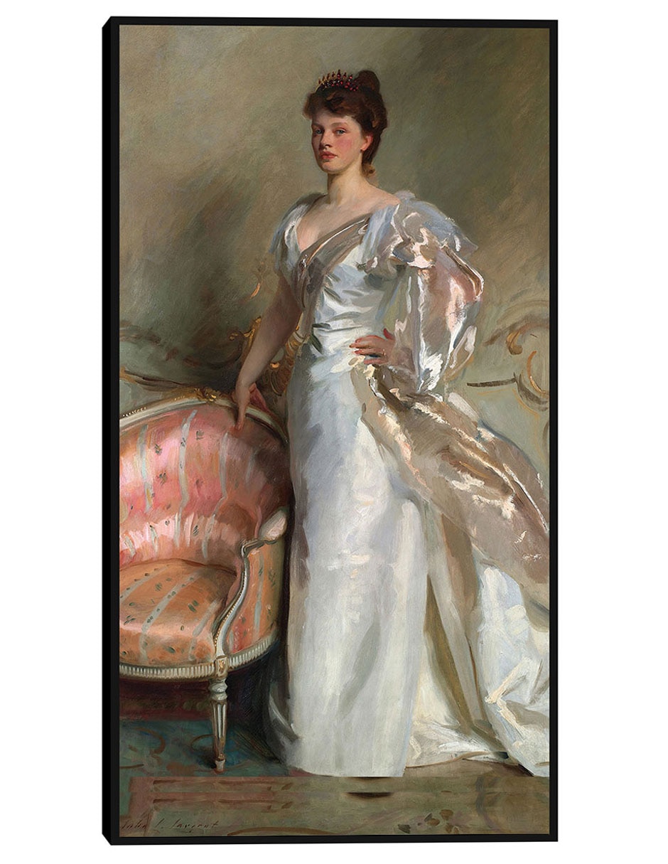 Cuadro decorativo Sra. George Swinton (Elizabeth Ebsworth) (1897) técnica mixta Colores Cuadro decorativo Sra. George Swinton (Elizabeth Ebsworth) (1897) técnica mixta Colores