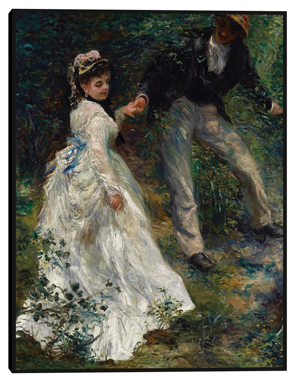 Cuadro decorativo El Paseo (1870) técnica mixta Gente Cuadro decorativo El Paseo (1870) técnica mixta Gente