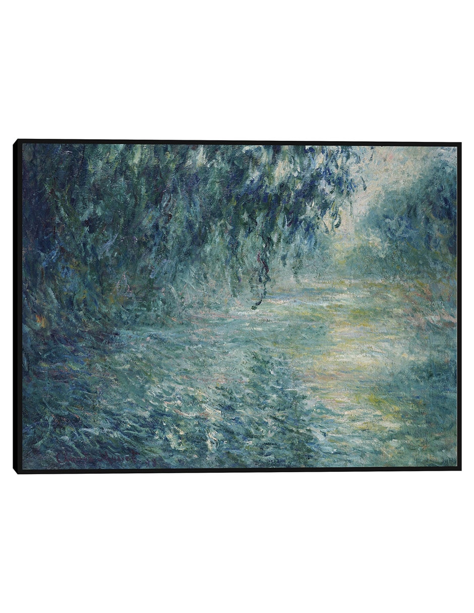 Cuadro decorativo Mañana en el Sena (1898) técnica mixta Lagos