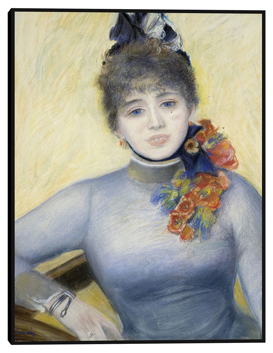 Cuadro decorativo Carolina Rémy (hacia 1885) técnica mixta Retratos Cuadro decorativo Carolina Rémy (hacia 1885) técnica mixta Retratos