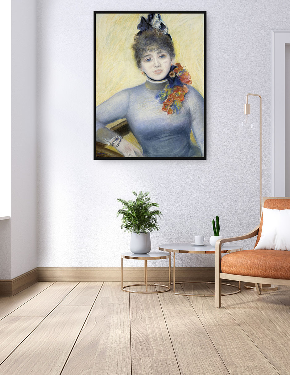 Cuadro decorativo Carolina Rémy (hacia 1885) técnica mixta Retratos 4