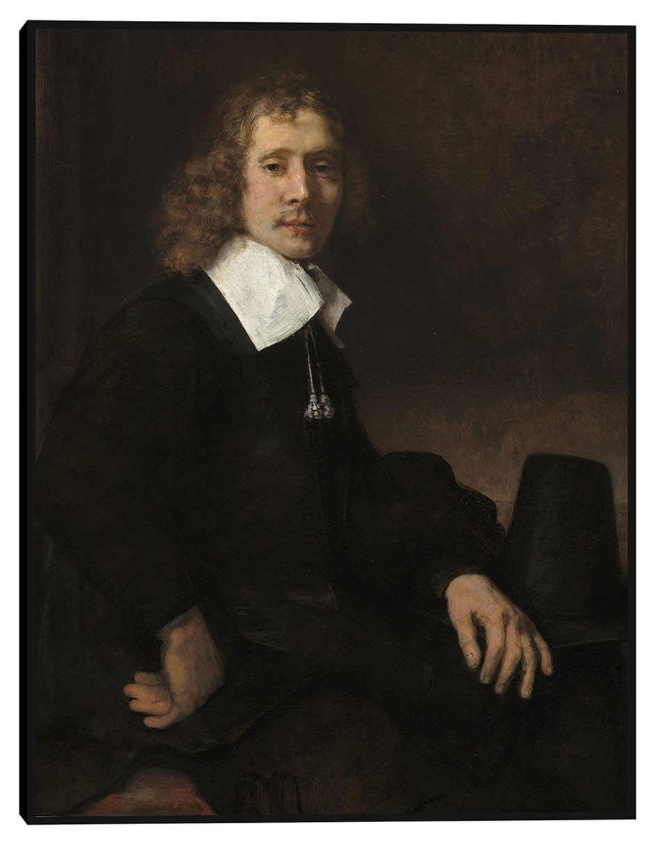 Cuadro decorativo Un joven sentado a una mesa (posiblemente Govaert Flinck) (c. 1660) técnica mixta Colores Cuadro decorativo Un joven sentado a una mesa (posiblemente Govaert Flinck) (c. 1660) técnica mixta Colores