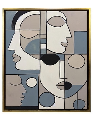 Pintura Thinking Of You técnica acrílico Pintura Thinking Of You técnica acrílico