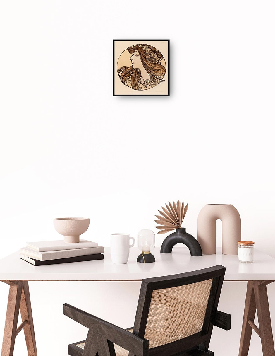 Cuadro decorativo Vidriera para la fachada de la boutique Fouquet VIII técnica mixta Obras 4