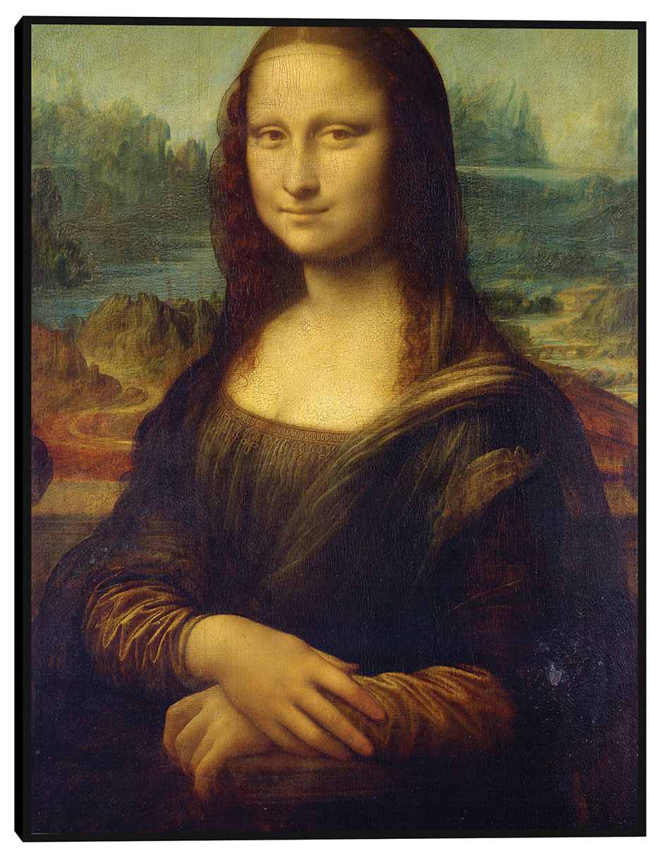 Cuadro decorativo Mona Lisa (1503-1506) técnica mixta Gente Cuadro decorativo Mona Lisa (1503-1506) técnica mixta Gente