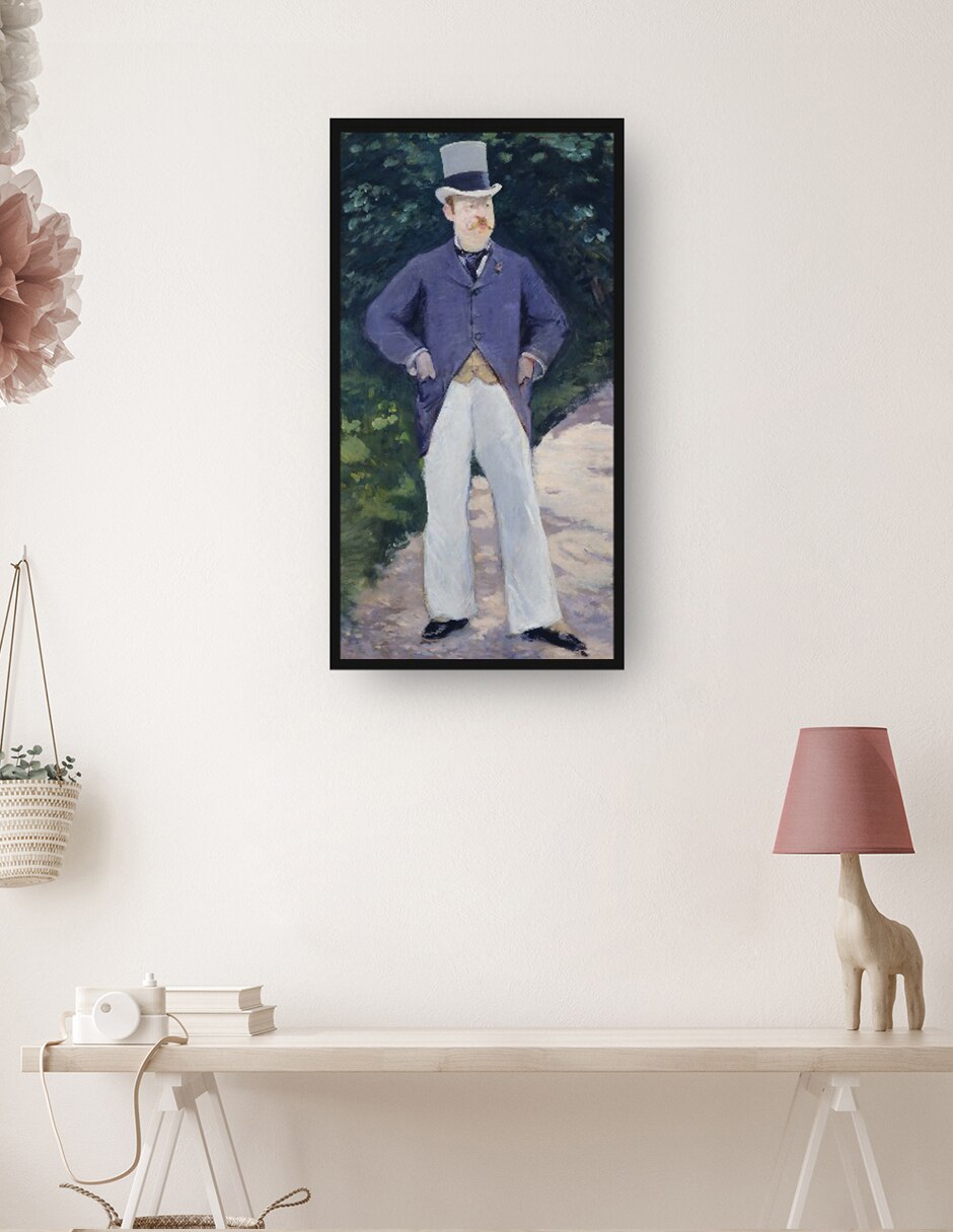 Cuadro decorativo Retrato Del Señor Brun técnica mixta Gente 2