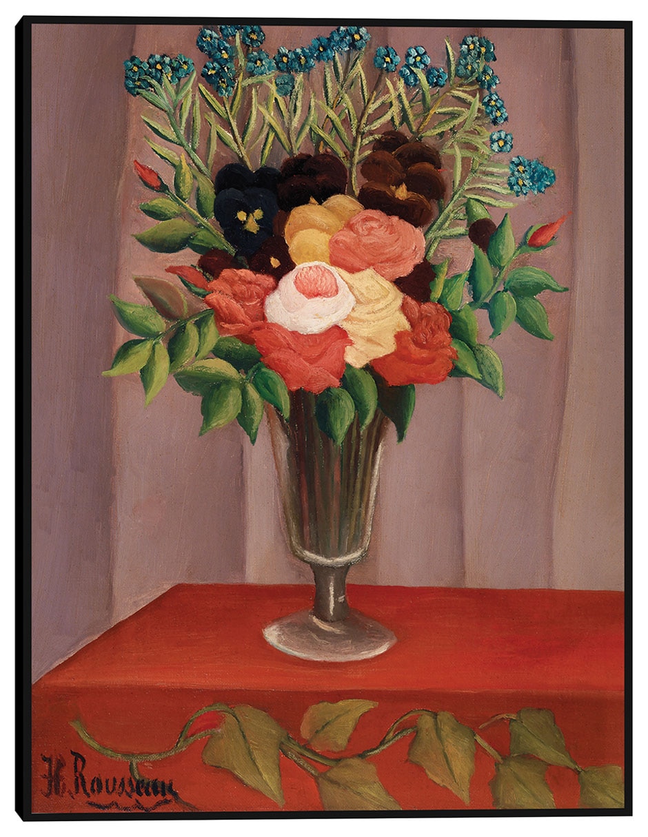 Cuadro decorativo Ramo de flores (Bouquet de fleurs) (ca. 1909 –1910) técnica mixta Floreros Cuadro decorativo Ramo de flores (Bouquet de fleurs) (ca. 1909 –1910) técnica mixta Floreros