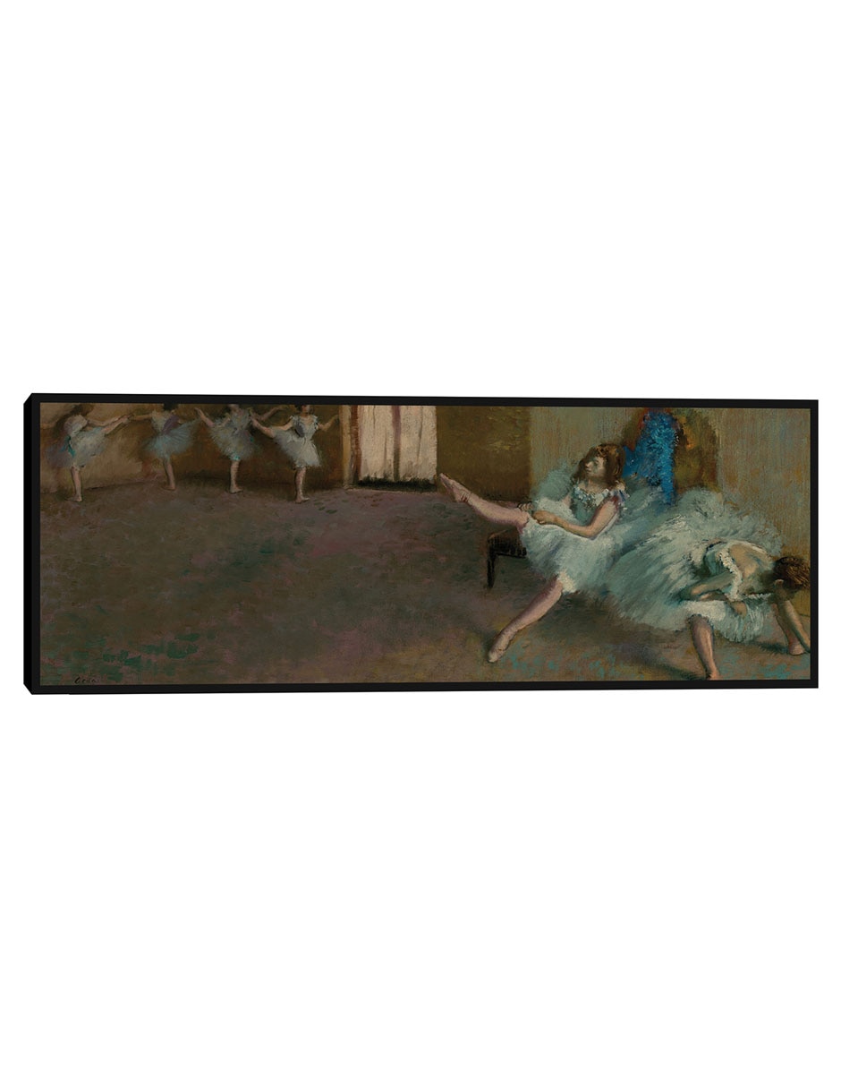 Cuadro decorativo Antes del ballet (c.1890/1982) técnica mixta Danza Cuadro decorativo Antes del ballet (c.1890/1982) técnica mixta Danza