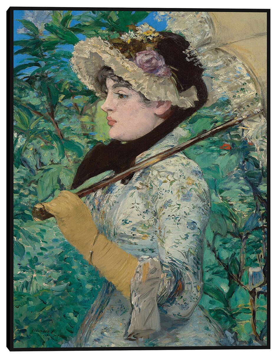 Cuadro decorativo Juana (primavera) (1881) técnica mixta Gente