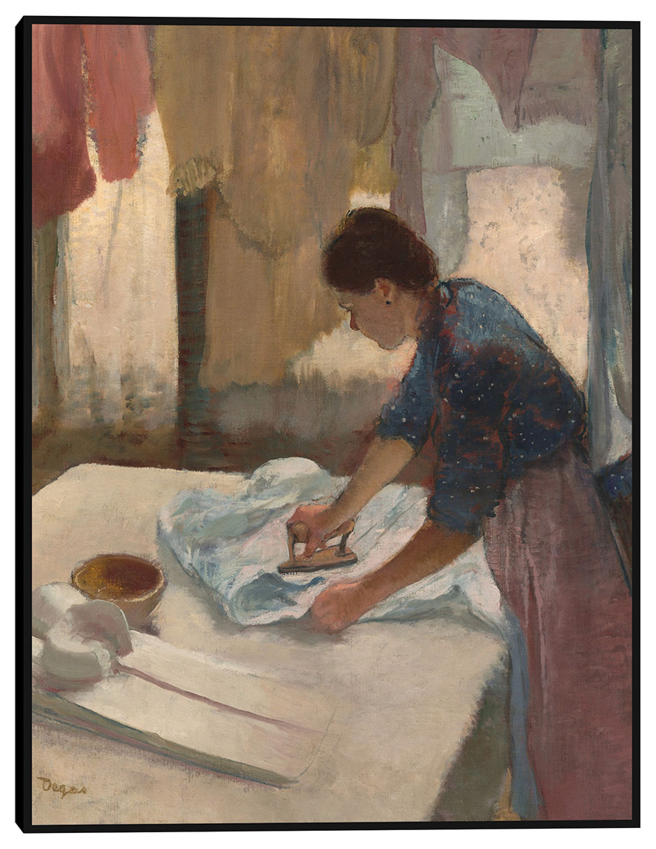 Cuadro decorativo Mujer planchando (nga.gov) técnica mixta Gente Cuadro decorativo Mujer planchando (nga.gov) técnica mixta Gente
