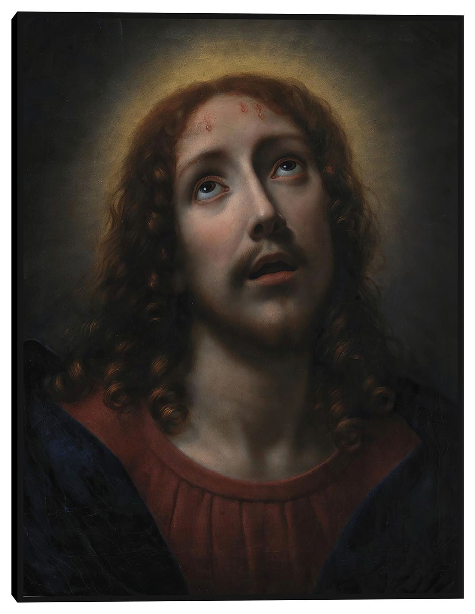 Cuadro decorativo La agonía de Cristo en el huerto de Getsemaní mixta Figuras Celestiales