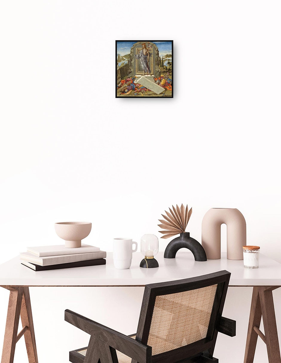 Cuadro decorativo La resurrección técnica mixta Figuras Celestiales 4