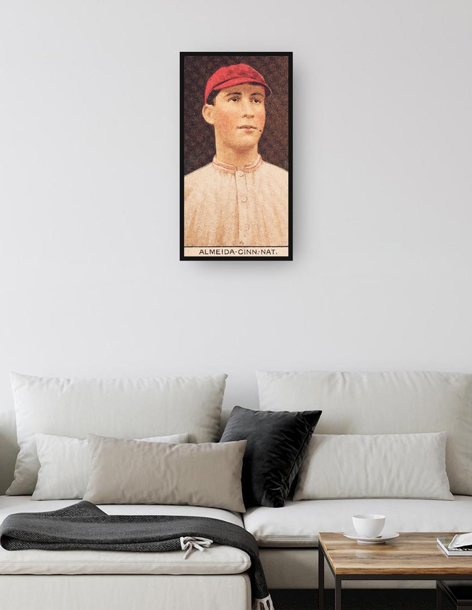 Cuadro decorativo técnica mixta Base Ball 4