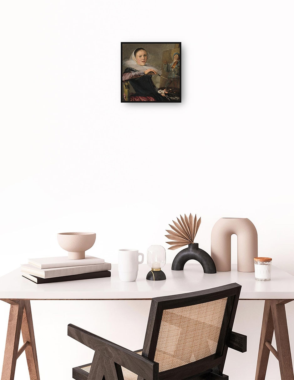 Cuadro decorativo técnica mixta Gente 4