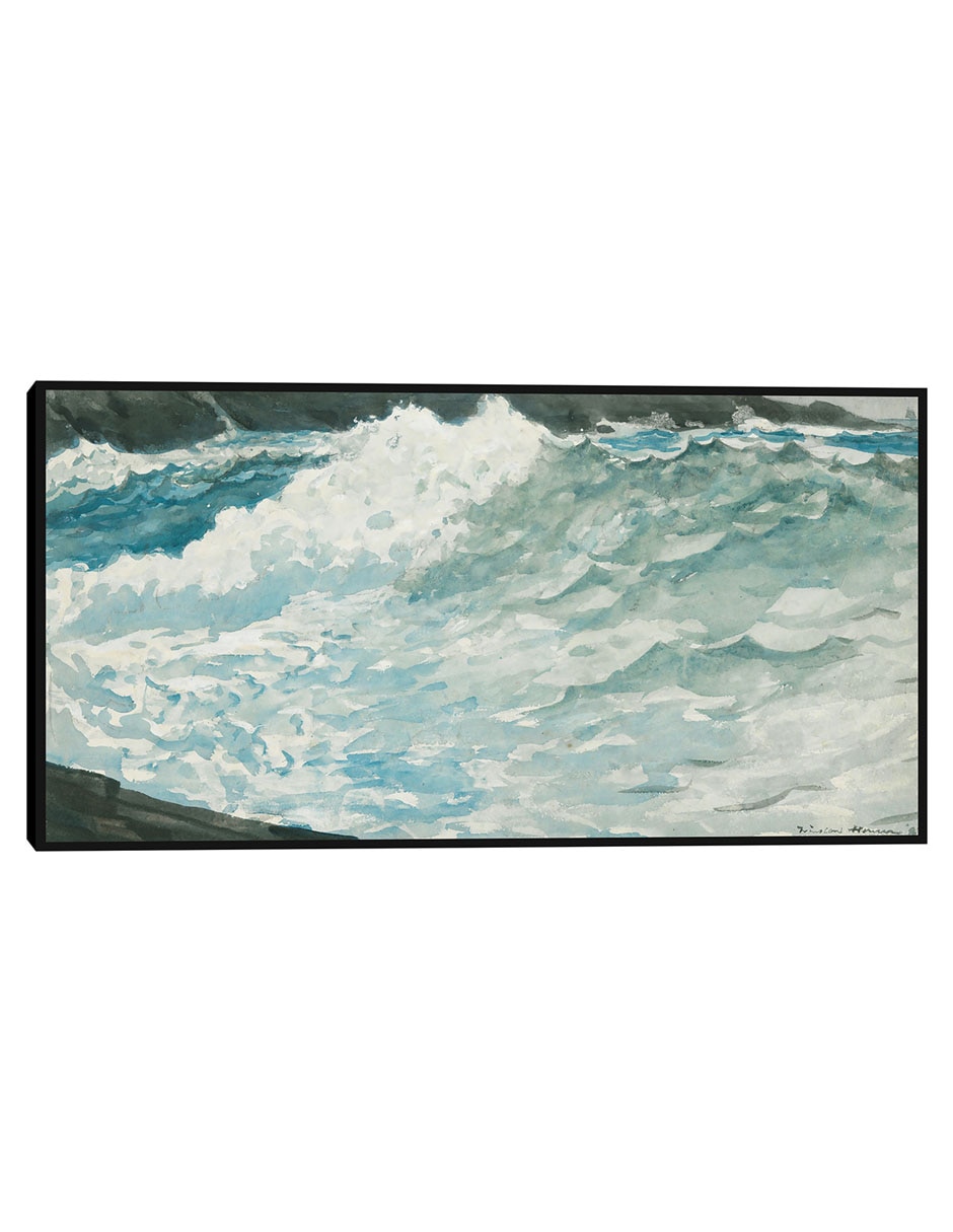 Cuadro decorativo Surf, cuello de Prout (1883) técnica mixta Playas Cuadro decorativo Surf, cuello de Prout (1883) técnica mixta Playas