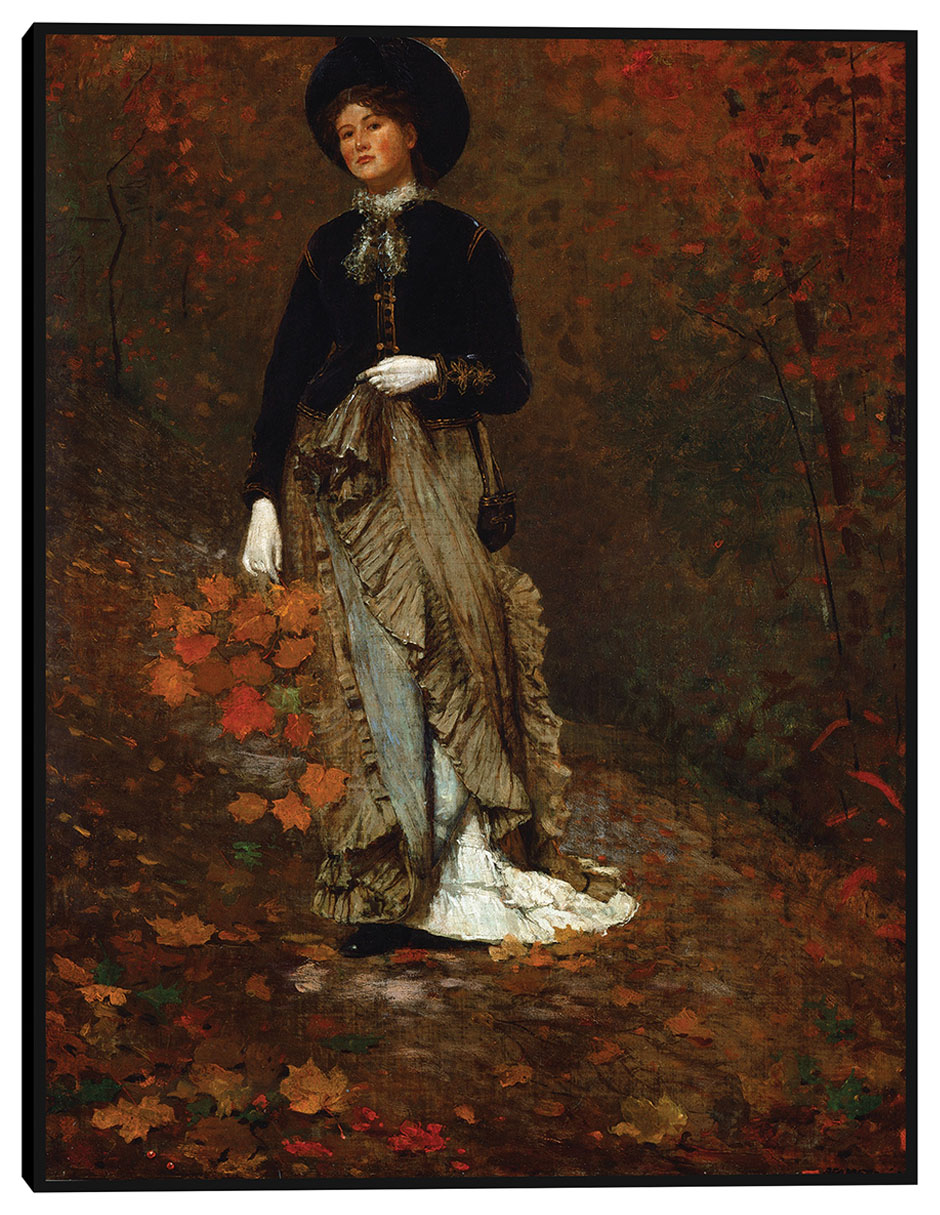 Cuadro decorativo Otoño (1877) técnica mixta Gente