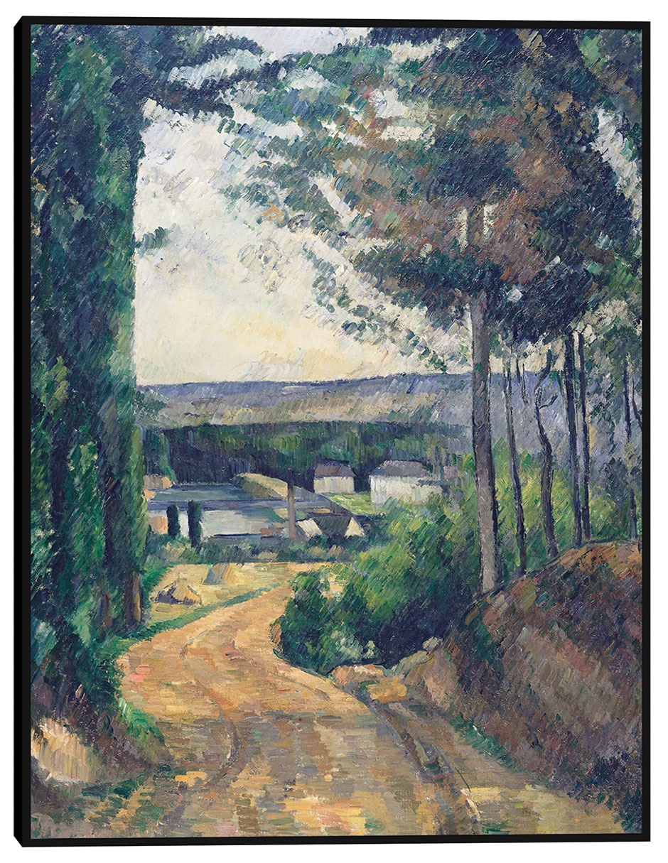 Cuadro decorativo Camino que conduce al lago (1880) técnica mixta Campos Cuadro decorativo Camino que conduce al lago (1880) técnica mixta Campos