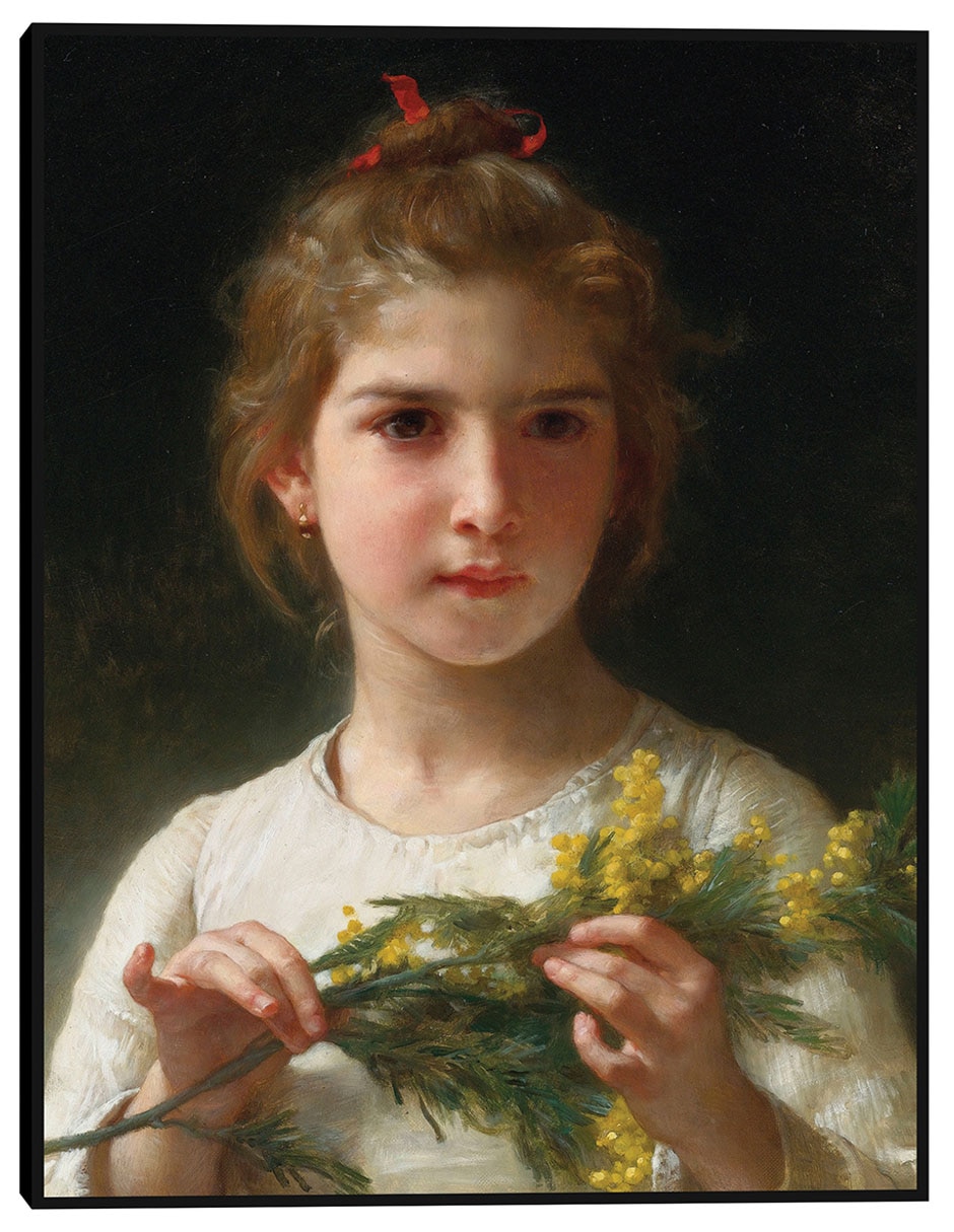 Cuadro decorativo Mimosa (1899) técnica mixta Retratos Cuadro decorativo Mimosa (1899) técnica mixta Retratos