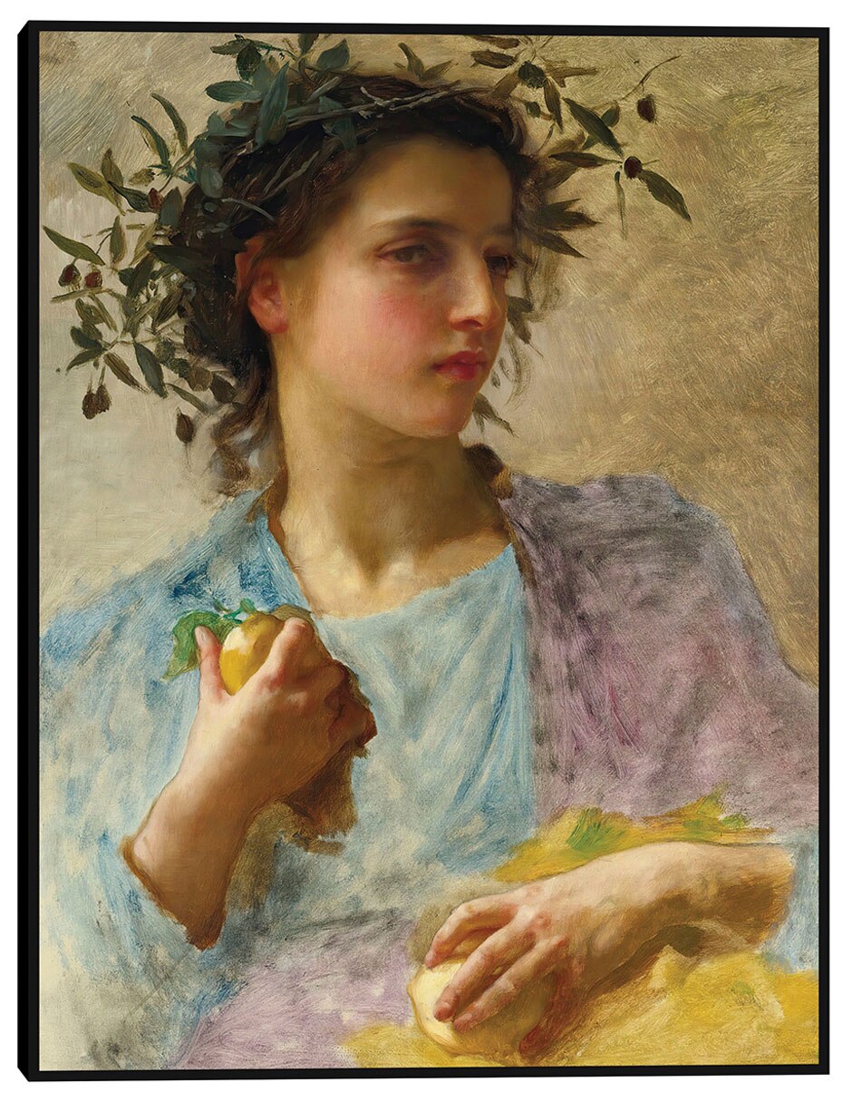 Cuadro decorativo Verano (1880) técnica mixta Retratos Cuadro decorativo Verano (1880) técnica mixta Retratos