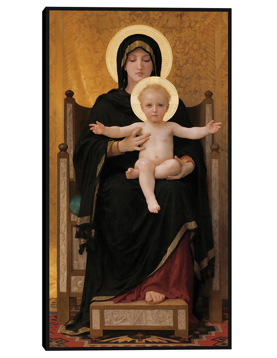Cuadro decorativo Virgen y Niño (1888) técnica mixta Vírgenes Cuadro decorativo Virgen y Niño (1888) técnica mixta Vírgenes