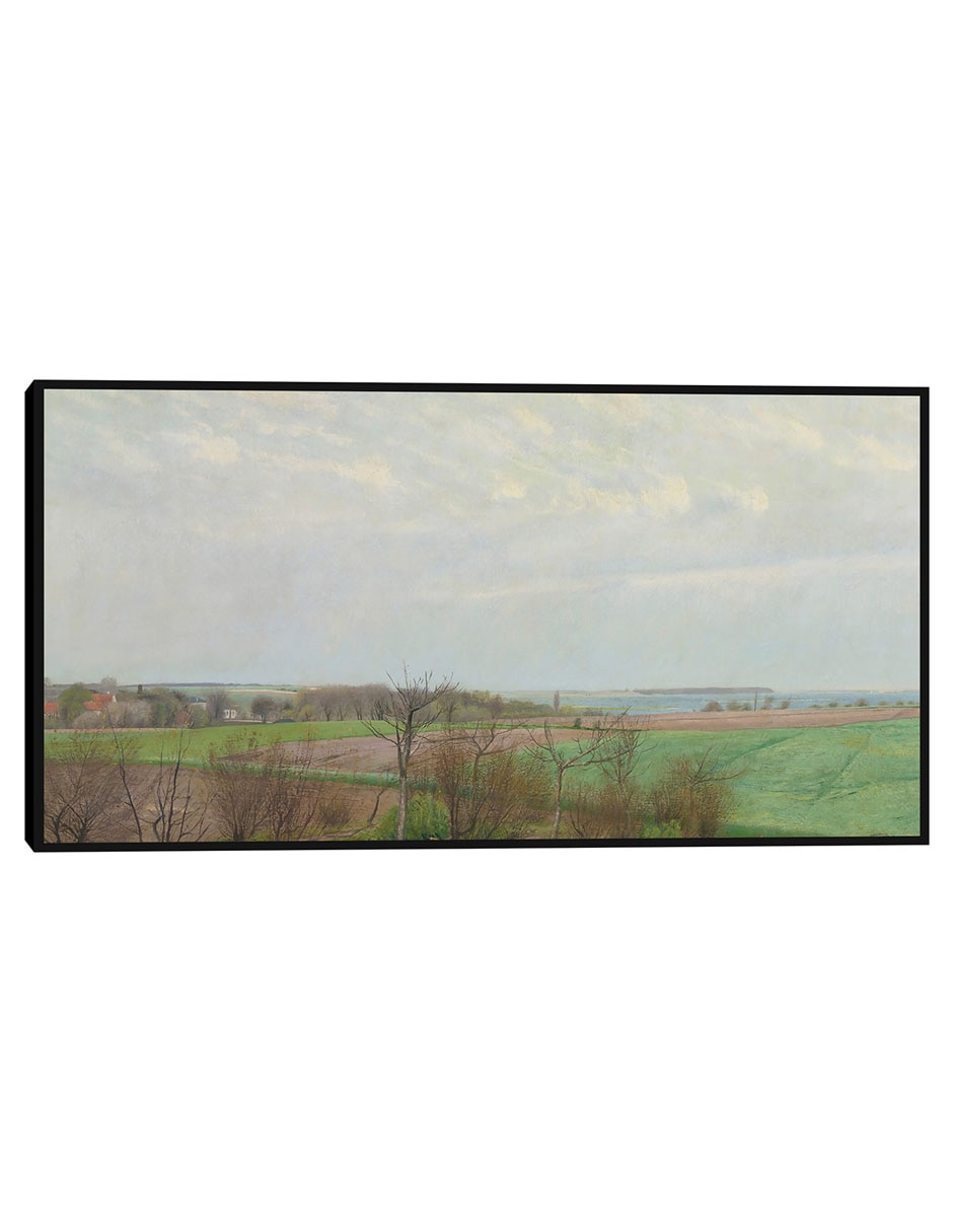 Cuadro decorativo Vista del fiordo de Roskilde, principios de la primavera (1903) técnica mixta Campos Cuadro decorativo Vista del fiordo de Roskilde, principios de la primavera (1903) técnica mixta Campos