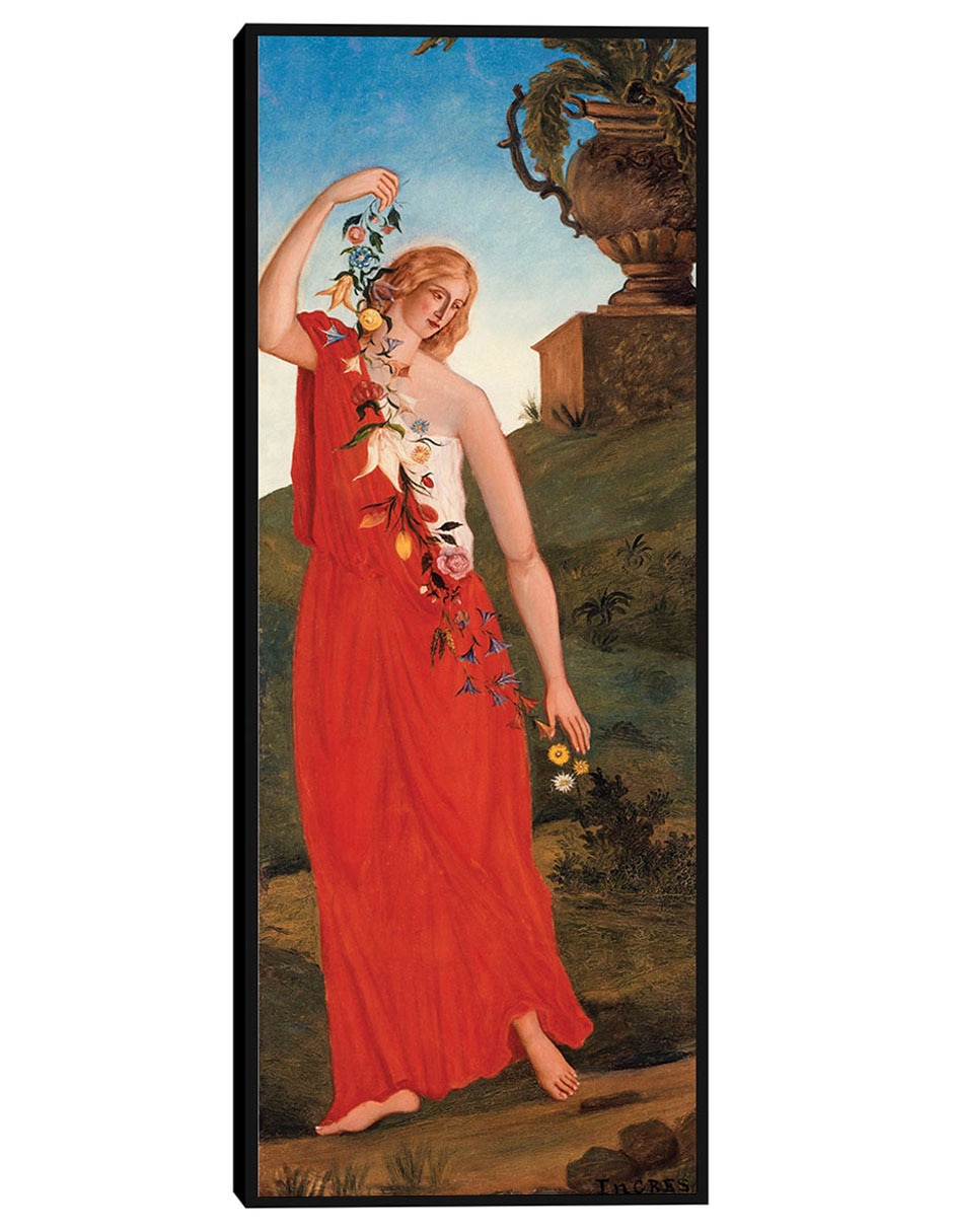 Cuadro decorativo Las cuatro estaciones – Le printemps (1860) técnica mixta Retratos