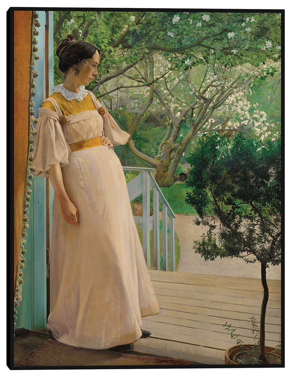 Cuadro decorativo En Las Ventanas Francesas La esposa del artista técnica mixta Retratos Cuadro decorativo En Las Ventanas Francesas La esposa del artista técnica mixta Retratos