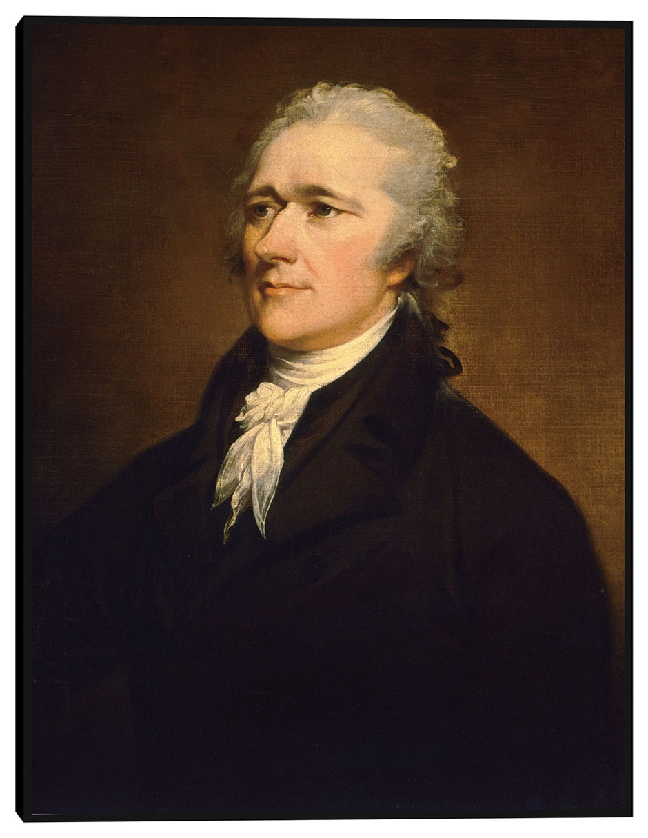 Cuadro decorativo Alejandro Hamilton, c 1806 técnica mixta Retratos