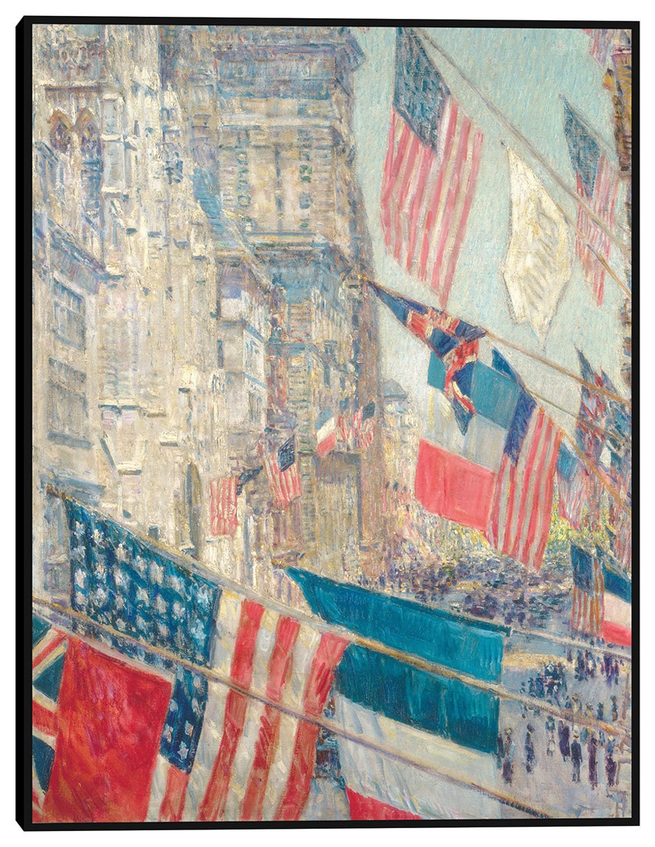 Cuadro decorativo Día de los Aliados, mayo de 1917, 1917 técnica mixta Patriotismo 1